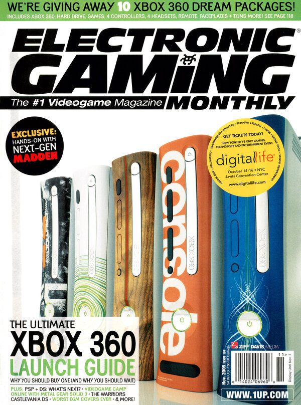 Electronic Gaming Monthly Issue 197 (November 2005) cover